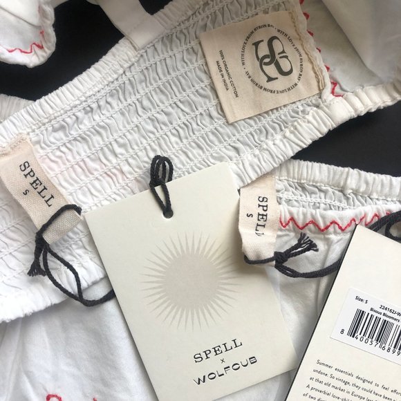 Spell x Wolfcub Bisous Bralette & Bloomer set — BNWT - Picture 12 of 13